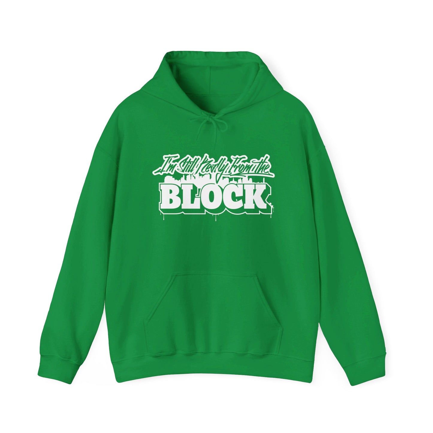 I'm Still Really From The Block Unisex Heavy Blend™ Gildan Hooded Sweatshirt