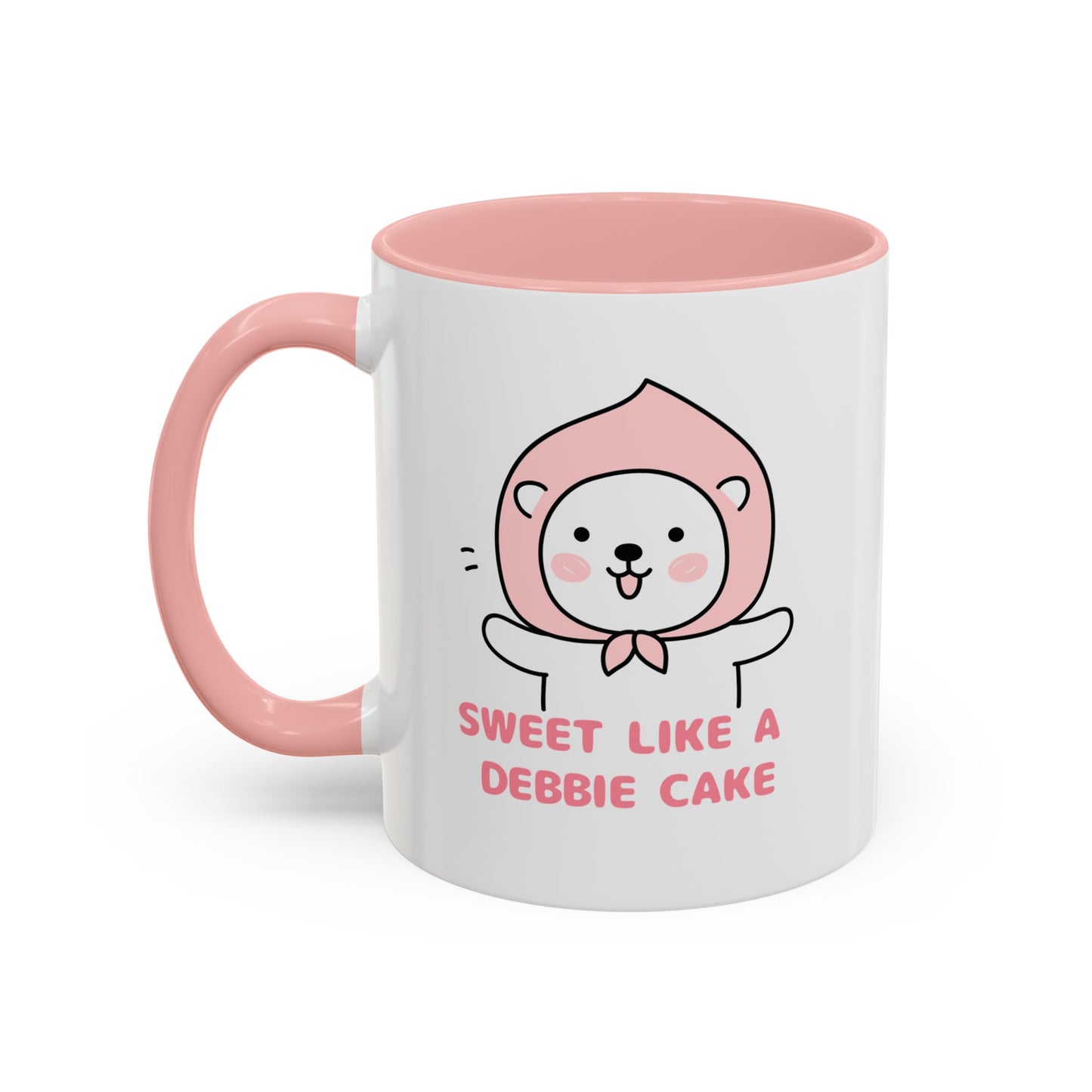 Debbie Cake Debbie Downer Pink Accent Coffee Mug (11 oz)