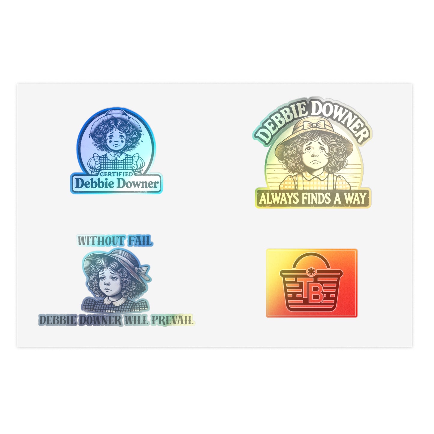 Debbie Downer Sticker Sheet