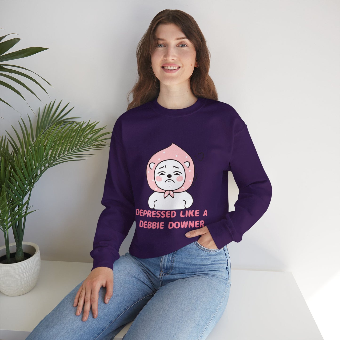 Valentine's Day Grumpy x Sunshine Couple Crewneck Sweatshirt