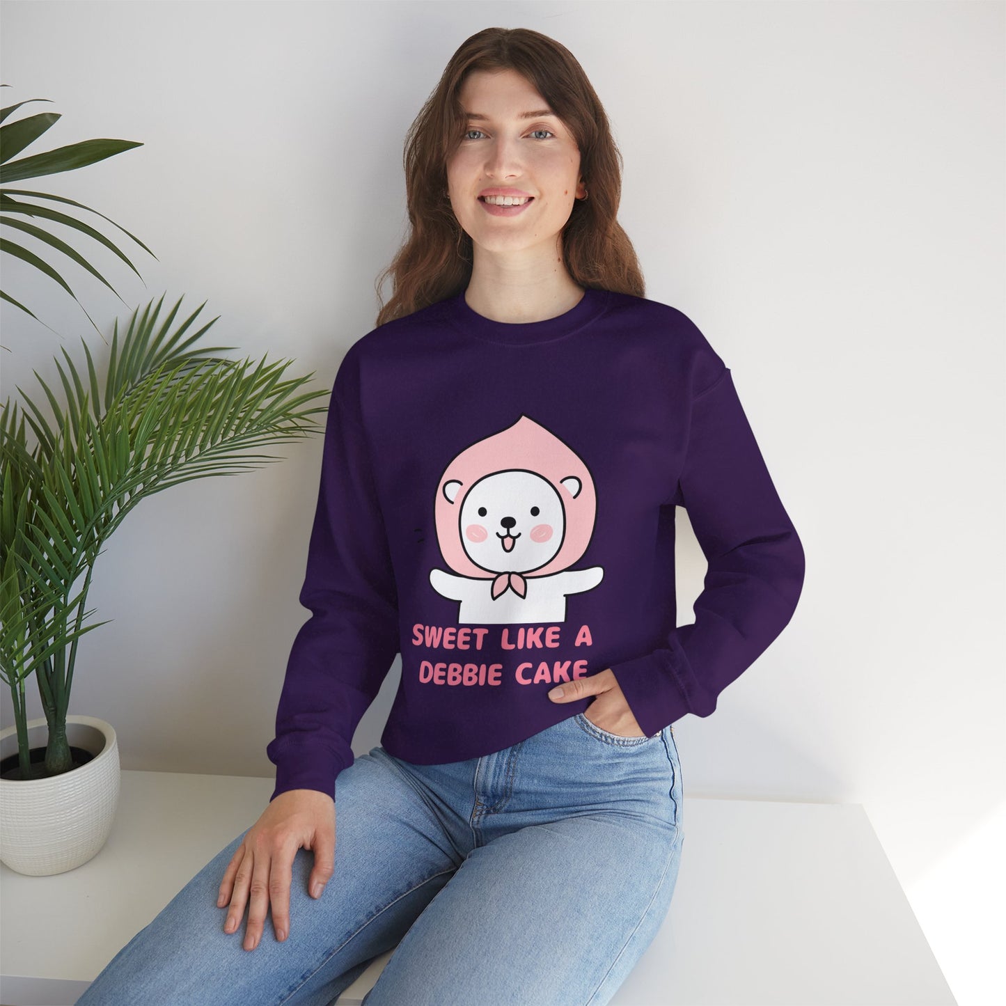 Sweet Like A Debbie Cake Crewneck Sweatshirt