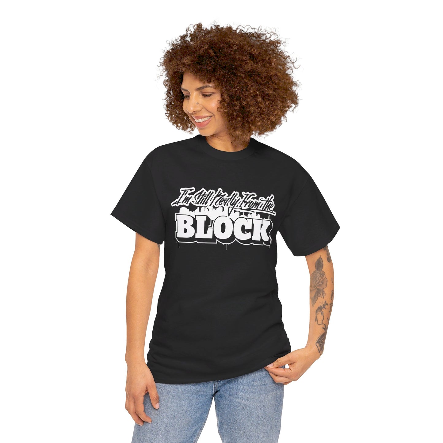 I'm Still Really From The Block Unisex Gildan Cotton Tee